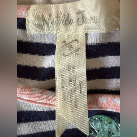 Matilda Jane Gummi Fruits Dress, Happy & Free Fruiti Floral Stripes, MSRP $65, 8 - Picture 6 of 7